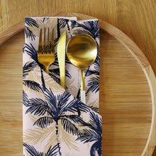 Load image into Gallery viewer, Swanky Palm Cloth Napkin Set
