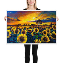 Load image into Gallery viewer, colourful floral wall art
