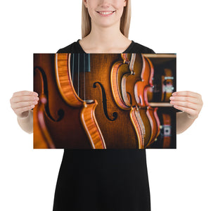 Violin Studio Poster