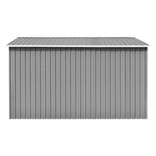 Load image into Gallery viewer, VidaXL Metal Shed Grey- MULTIPLE SIZES AVAILABLE
