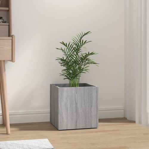 40 cm Planter Box Grey Sonoma Engineered Wood