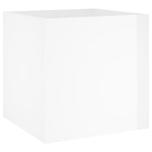 Load image into Gallery viewer, 40cm Planter High Glossed White Engineered Wood
