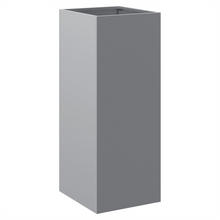 Load image into Gallery viewer, Vida Silver Grey Planter Galvanised Steel - MULTIPLE SIZES AVAILABLE
