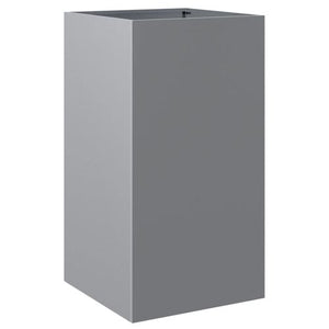 Vida Silver Grey Planter Galvanised Steel - MULTIPLE SIZES AVAILABLE