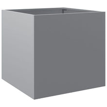 Load image into Gallery viewer, Vida Silver Grey Planter Galvanised Steel - MULTIPLE SIZES AVAILABLE
