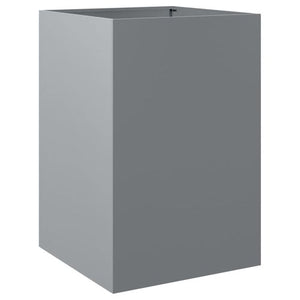 Vida Silver Grey Planter Galvanised Steel - MULTIPLE SIZES AVAILABLE