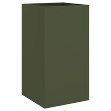 Load image into Gallery viewer, VidaXL Olive Green Planter Cold-rolled Steel - MULTIPLE SIZES AVAILABLE
