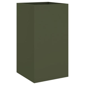 VidaXL Olive Green Planter Cold-rolled Steel - MULTIPLE SIZES AVAILABLE