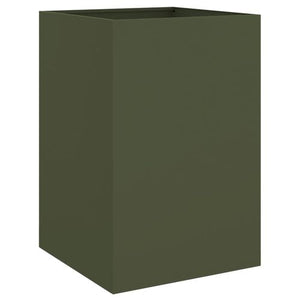 VidaXL Olive Green Planter Cold-rolled Steel - MULTIPLE SIZES AVAILABLE