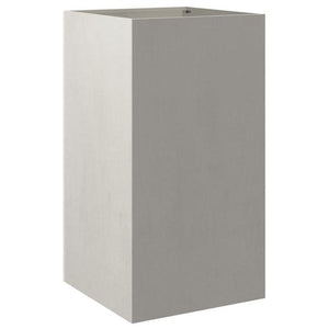 VidaXL Silver Planter Stainless Steel - MULTIPLE SIZES AVAILABLE