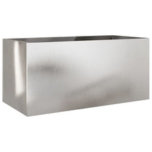 Load image into Gallery viewer, VidaXL Silver Planter Stainless Steel - MULTIPLE SIZES AVAILABLE
