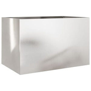 VidaXL Silver Planter Stainless Steel - MULTIPLE SIZES AVAILABLE