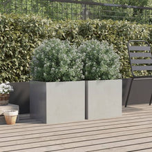 Load image into Gallery viewer, VidaXL Silver Planter Stainless Steel - MULTIPLE SIZES AVAILABLE
