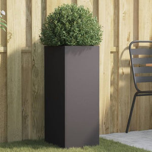 VidaXL Black Planter Cold-rolled Steel - MULTIPLE SIZES AVAILABLE