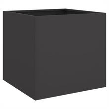 Load image into Gallery viewer, VidaXL Black Planter Cold-rolled Steel - MULTIPLE SIZES AVAILABLE
