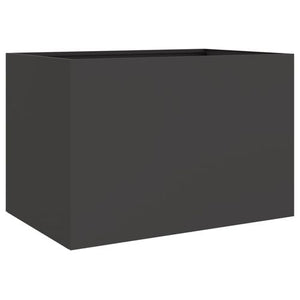 VidaXL Black Planter Cold-rolled Steel - MULTIPLE SIZES AVAILABLE