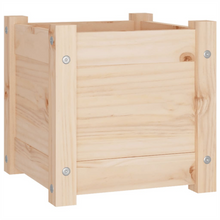 Load image into Gallery viewer, VidaXL Garden Planter 31 x 31 x 31 cm Solid Pinewood White
