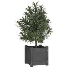 Load image into Gallery viewer, VidaXL Garden Planter 31 x 31 x 31 cm Solid Pinewood Grey
