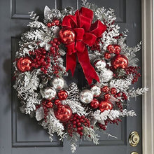 Load image into Gallery viewer, Christmas Wreath Rattan Set Wreaths For Doors Garland Outdoor Home Decor
