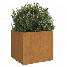 Load image into Gallery viewer, VidaXL Rusty Planters Corten Steel - MULTIPLE SIZES AVAILABLE
