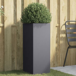 VidaXL Anthracite Planter Cold-rolled Steel - MULTIPLE SIZES AVAILABLE