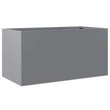 Load image into Gallery viewer, Vida Silver Grey Planter Galvanised Steel - MULTIPLE SIZES AVAILABLE
