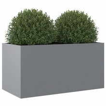 Load image into Gallery viewer, Vida Silver Grey Planter Galvanised Steel - MULTIPLE SIZES AVAILABLE
