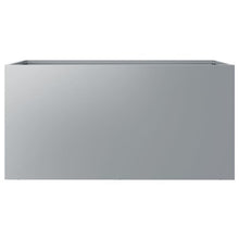 Load image into Gallery viewer, Vida Silver Grey Planter Galvanised Steel - MULTIPLE SIZES AVAILABLE
