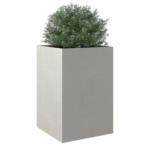 VidaXL Silver Planter Stainless Steel - MULTIPLE SIZES AVAILABLE