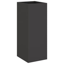 Load image into Gallery viewer, VidaXL Black Planter Cold-rolled Steel - MULTIPLE SIZES AVAILABLE
