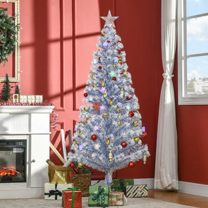 6 Ft Artificial Fibre Optic Christmas Tree 26 LED