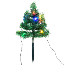 Load image into Gallery viewer, vidaXL Christmas Pathway Trees 6 pcs with Warm White LEDs 45 cm PVC
