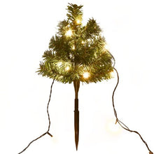 Load image into Gallery viewer, vidaXL Christmas Pathway Trees 6 pcs with Warm White LEDs 45 cm PVC
