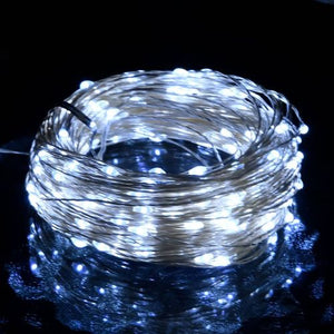 15  / 30 m LED Cold White String Lights