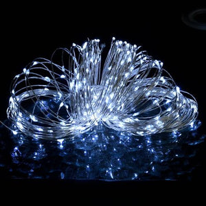 15  / 30 m LED Cold White String Lights