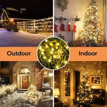 Load image into Gallery viewer, 20m Warm White Outdoor String Solar Powered Fairy Lights
