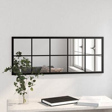 Load image into Gallery viewer, Tiled Wall Mirror Black Metal - MULTIPLE SIZES AVAILABLE
