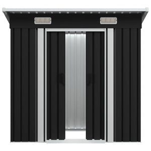 Metal Garden Shed Anthracite Steel