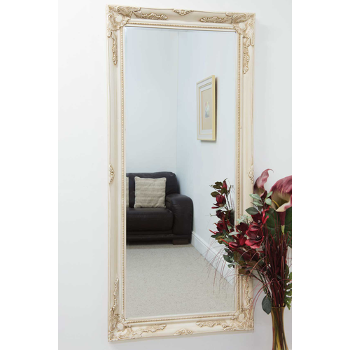 Buxton Full Length Mirror - Ivory