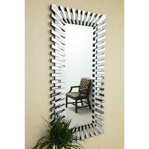 modern long wall mirror