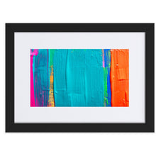 Load image into Gallery viewer, Caribbean Paint Framed Black frame
