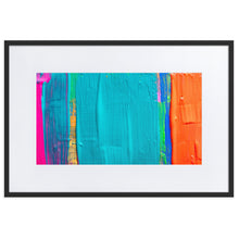 Load image into Gallery viewer, Caribbean Paint  wall art Framed Black
