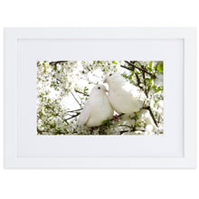 Load image into Gallery viewer, Love Birds Matte Paper Framed Poster
