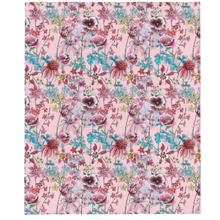 Load image into Gallery viewer, pink flower blanket
