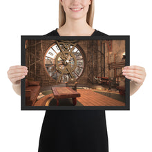 Load image into Gallery viewer, Steam Punk Room Framed Poster
