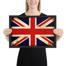 Load image into Gallery viewer, Union Jack Framed Poster
