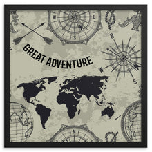 Load image into Gallery viewer, Great Adventure Framed Poster
