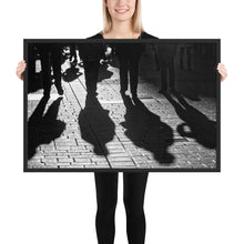 Load image into Gallery viewer, Walking In The Shadows Framed Poster
