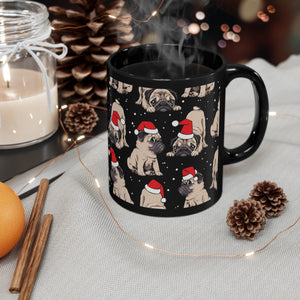 Christmas Puppy Glossy Mug