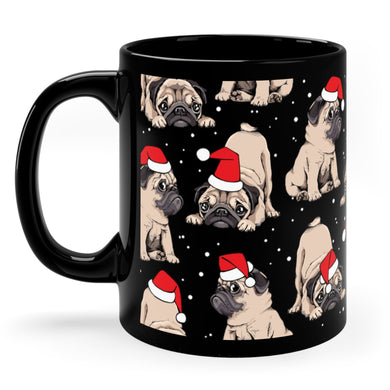 Christmas Puppy Glossy Mug